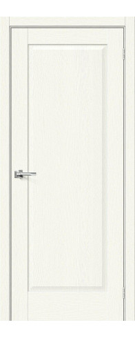 Межкомнатная дверь Прима-10, цвет: White Wood Размер полотна в мм: 200*60