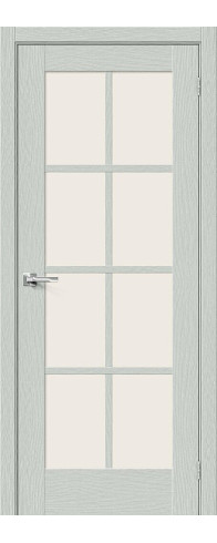 Межкомнатная дверь Прима-11.1, цвет: Grey Wood Размер полотна в мм: 200*60 Стекло: Magic Fog