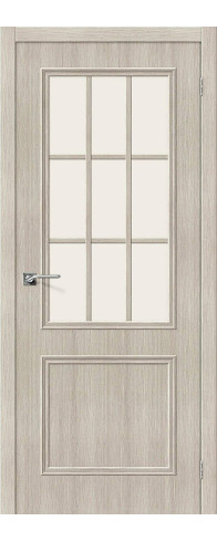 Межкомнатная дверь Симпл-13, цвет: Cappuccino Veralinga Размер полотна в мм: 200*80 Стекло: Magic Fog