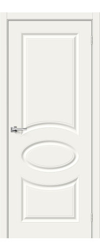 Межкомнатная дверь Скинни-20, цвет: Whitey Размер полотна в мм: 190*55