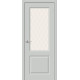 Межкомнатная дверь Скинни-13, цвет: Grace Размер полотна в мм: 200*60 Стекло: White Сrystal