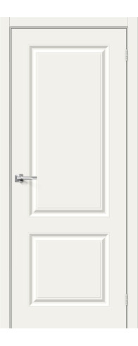 Межкомнатная дверь Скинни-12, цвет: Whitey Размер полотна в мм: 190*55
