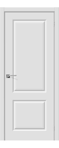 Межкомнатная дверь Скинни-12, цвет: П-23 (Белый) Размер полотна в мм: 190*55