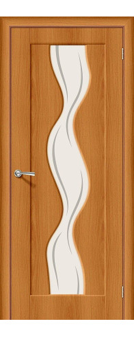 Межкомнатная дверь Вираж-2, цвет: Milano Vero Размер полотна в мм: 200*60 Стекло: Art Glass