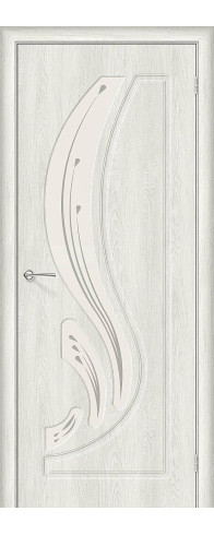 Межкомнатная дверь Лотос-2, цвет: Casablanca Размер полотна в мм: 200*60 Стекло: Art Glass