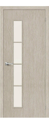 Межкомнатная дверь Тренд-4, цвет: 3D Cappuccino Размер полотна в мм: 200*60 Стекло: Magic Fog