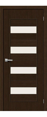 Межкомнатная дверь Тренд-23, цвет: 3D Wenge Размер полотна в мм: 200*60 Стекло: Magic Fog