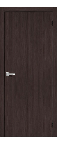 Межкомнатная дверь Тренд-0, цвет: Wenge Veralinga Размер полотна в мм: 200*90