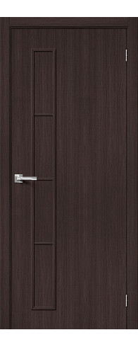 Межкомнатная дверь Тренд-3, цвет: Wenge Veralinga Размер полотна в мм: 200*70