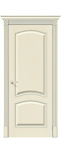 Межкомнатная дверь Вуд Классик-32, цвет: Ivory Размер полотна в мм: 200*70