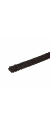 Уплотнитель щеточный 4Р 7*6, цвет: Коричневый