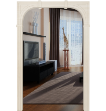 Арка ПВХ (Беленый дуб)