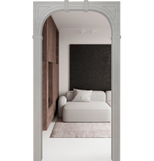 Арка экошпон (Шале серый)