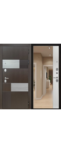 Вена Зеркало МАХ (эмалит Серый)