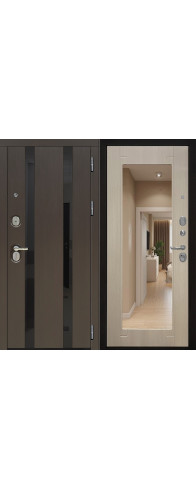 Прага Зеркало ПРЕСТИЖ  (Капучино)