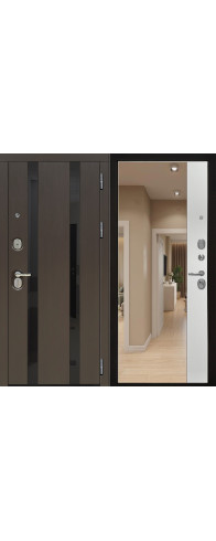 Прага Зеркало МАХ (эмалит Серый)