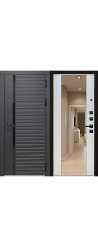 Рельеф Зеркало ОПТИМА (эмалит Белый)