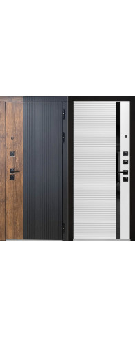 Шторм Рельеф (эмалит Белый)