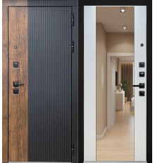 Шторм Зеркало ОПТИМА (эмалит Белый)