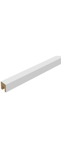 Декоративная рейка PW 4040 тип 2 (Белый эмалит)