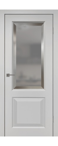 Бостон (эмаль Грей лайт) со стеклом