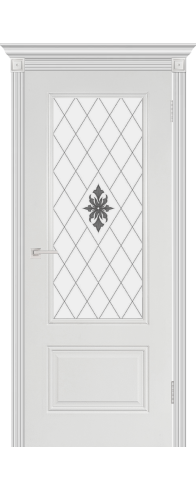 Аккорд (эмаль Белая) со стеклом