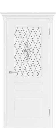 Честер (эмаль Белая) со стеклом