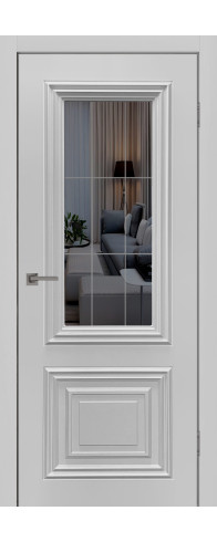 Турин (эмаль Грей лайт) со стеклом