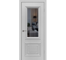 Турин (эмаль Грей лайт) со стеклом