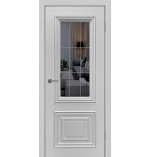 Турин (эмаль Грей лайт) со стеклом