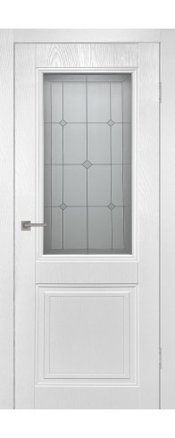 Берген (эмаль Белая) со стеклом