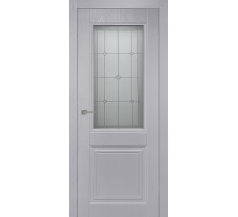 Берген (эмаль Скай грей) со стеклом