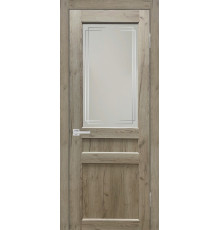 Евро 29 (Дуб крафт серый) со стеклом