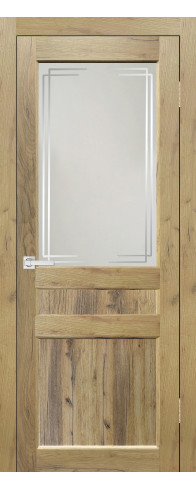 Евро 29 (Дуб крафт натуральный) со стеклом