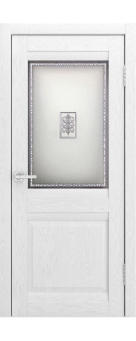 Шарм (Ясень белый) со стеклом