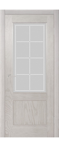 Бристоль (Эмаль белая полузалитая) со стеклом