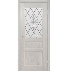 Честер (Эмаль белая полузалитая) со стеклом