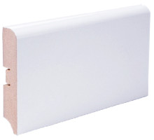 Плинтус МДФ КР 202-100  (Белый финиш)