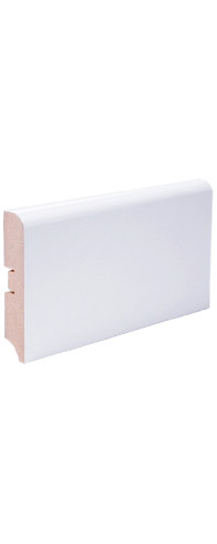Плинтус МДФ КР 202-81 (Белый эмалит)