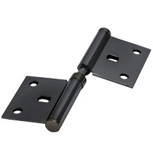 Петля разъемная без врезки (Черный никель) L