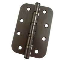 Петля универсальная, врезная овал (Графит)