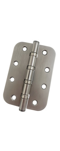 Петля универсальная, врезная овал (Матовый хром)