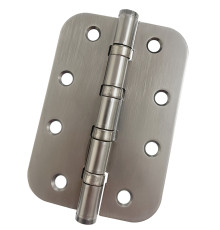 Петля универсальная, врезная овал (Матовый хром)