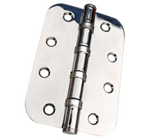 Петля универсальная, врезная овал (Хром)