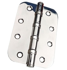 Петля универсальная, врезная овал (Хром)