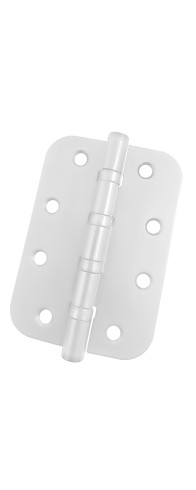 Петля универсальная, врезная овал (Белый)