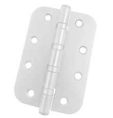 Петля универсальная, врезная овал (Белый)