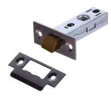 Межкомнатная бесшумная защелка (Графит)