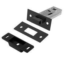 Межкомнатная магнитная защелка (Черный матовый)