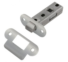 Межкомнатная овальная защелка (Хром)